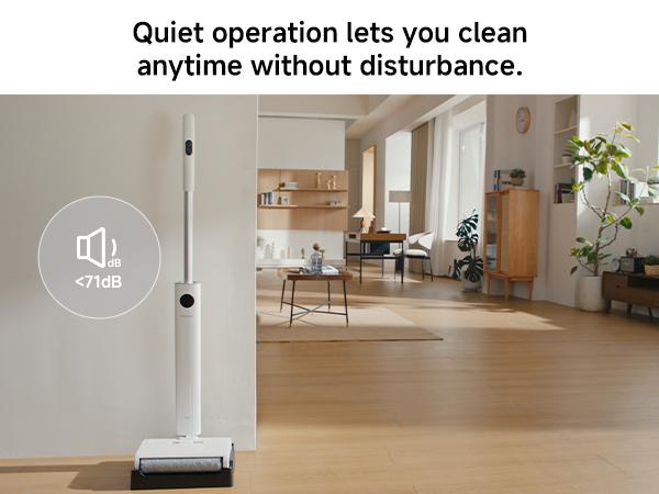 DREAME FloorX 100 Plus Cordless Electric Mop with 2 Bonus Roller Brushes, 45min Runtime, Lightweight 5.1 lbs, Dual-Tank Design, Self-Cleaning Brush