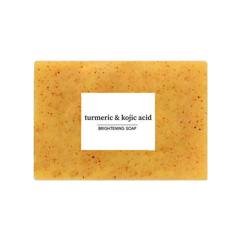 4-Pack Turmeric Kojic Acid Soap Bars – Natural Brightening Face & Body Cleanser with Lemon & Coconut for Dark Spots & Acne, Handmade for Men & Women Organic Smooth turmeric soap bar turmeric soap glow getter