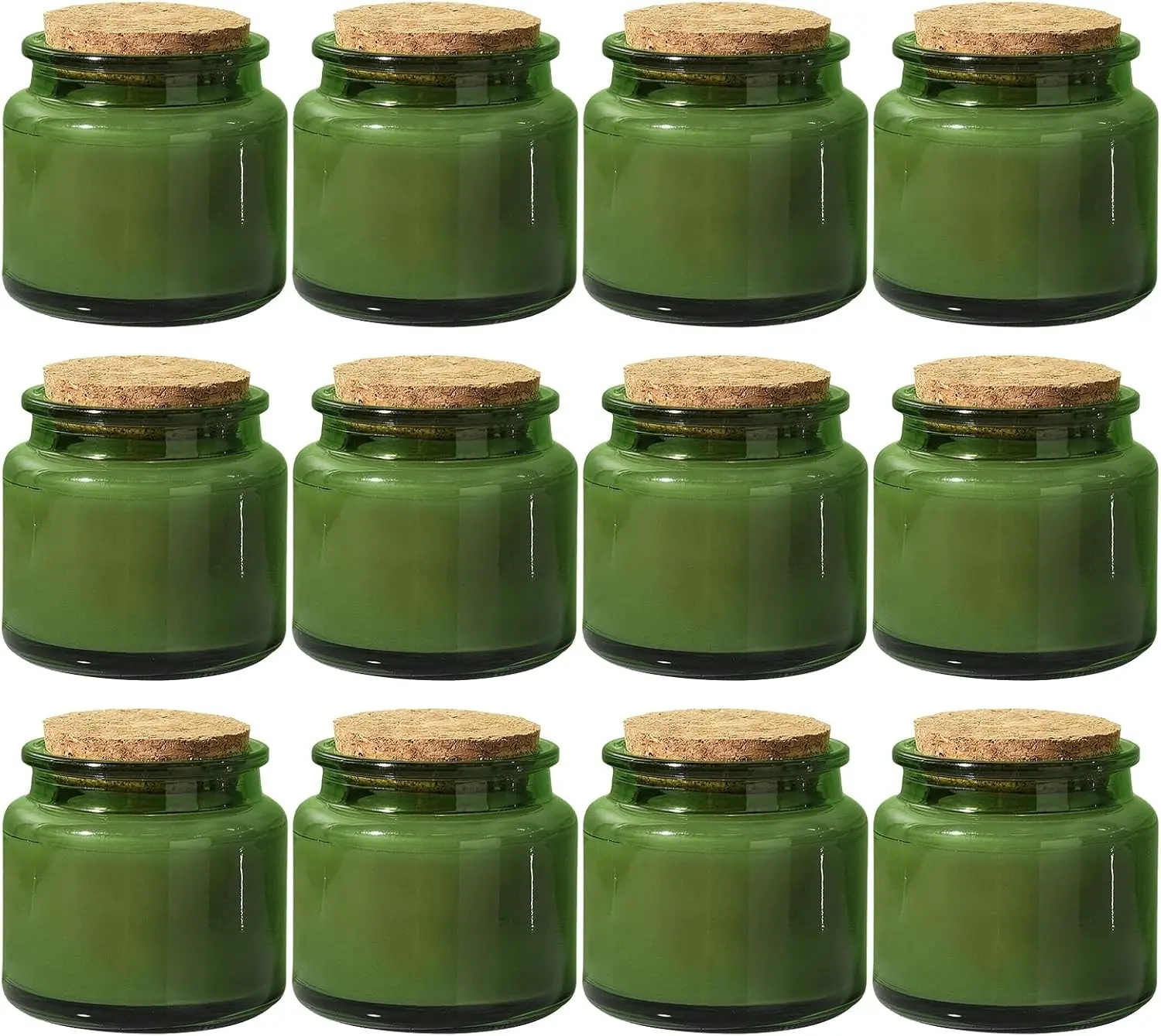 12-Pack 4oz Citronella Candles Outdoor in Reusable Tins– Long-Burning Ambiance Candles for Patio, Garden, Yard, Camping, Parties Outdoor Déco