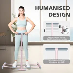 Ski Machine Foldable W2031P291594 Simulated Ski Trainer with 4-Level Adjustable Non-Slip Pedal Armrest for Home Fitness fitness  equipment  supplier