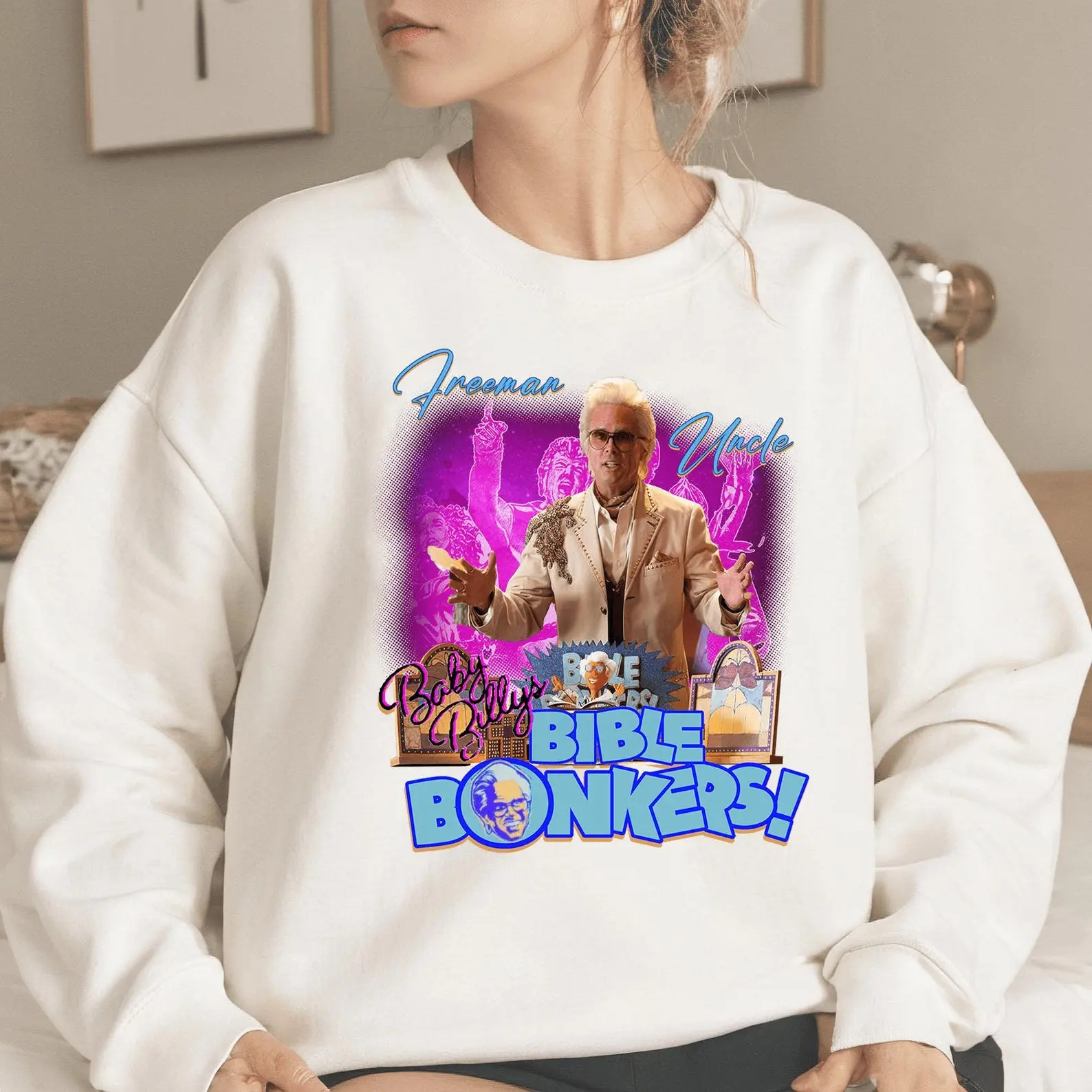 Uncle Baby Billy Comfort Color Shirt, The Righteous Gemstones Movie, Misbehavin Tour Unisex Softstyle T-Shirt, Gift For Fan