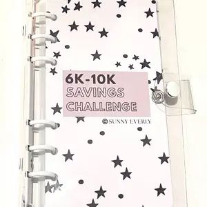 6K to 10K Savings Challenge Cash Vellum Envelopes