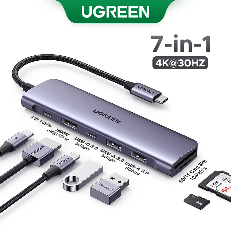 7-in-1 USB C Hub