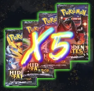 5x HIDDEN FATES PACKS