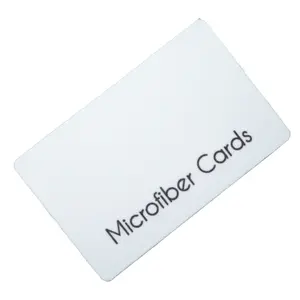 Microfiber Card - Wallet Sized Screen Cleaning Card & Fingerprint Smudge Remover for All Phone, Computer, TV, and Tablet Screens