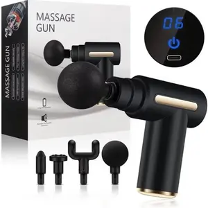 Portable Mini Massage Gun , Full Body Use, USB, Fragrance-Free, Youth Green Handheld Electric Fascia Massager gifts boyfriend Therapy Comfort