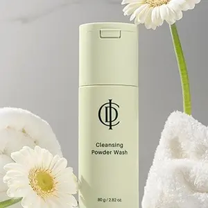 ICD Riman Cleansing Powder Wash - 80g Water Activated Enzymatic Powder Cleanser for Brighter Skin Texture & Gentle Exfoliation Facial Exfoliate Foam CICA & PDRN Skincare Bundle Slay Repeat On 'Til Dawn Trio
