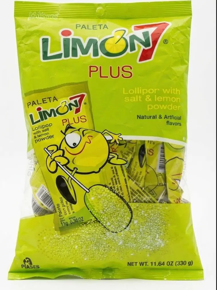 Limón 7 Salt & Lemon Lollipop