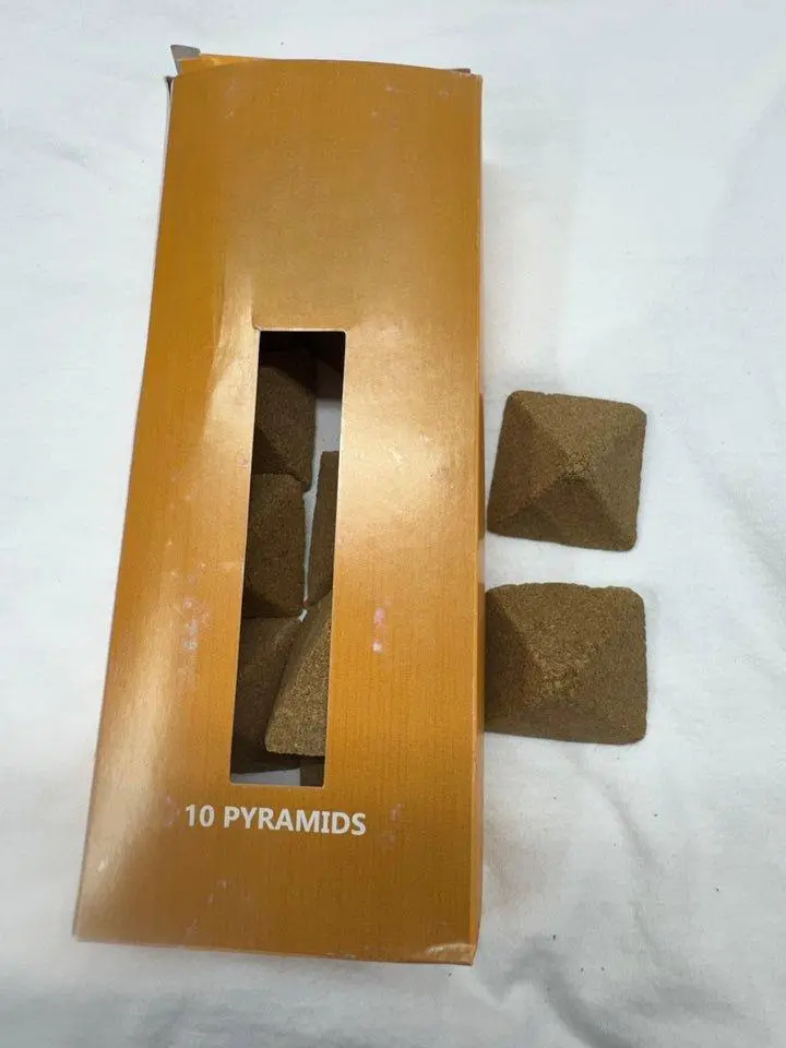 Palo Santo Pyramid 10 Pack Aroma Light Incense Repellent Scent Tree Tropical