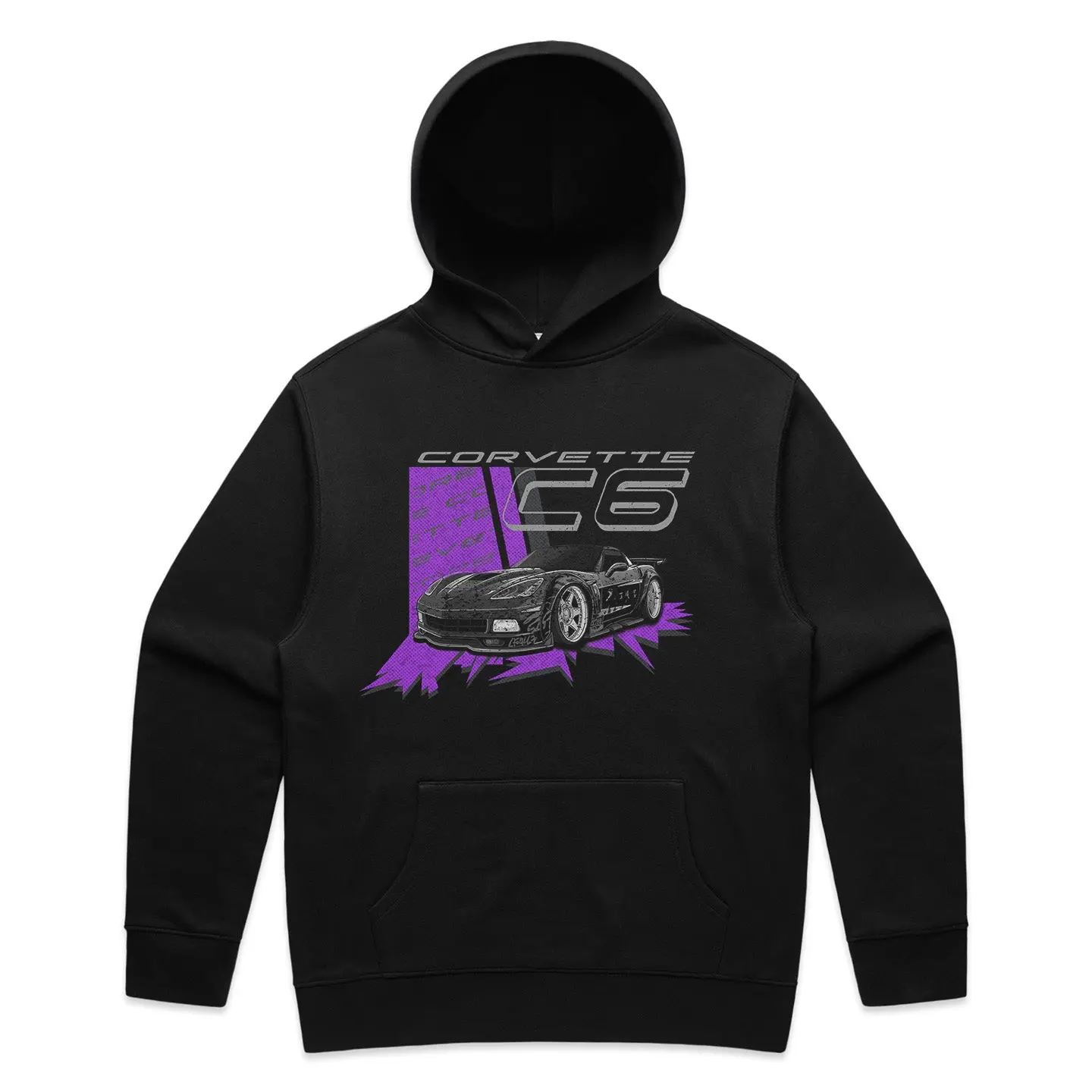 Corvette C6 Vintage Hoodie Corvette C6 Vintage Hoodie