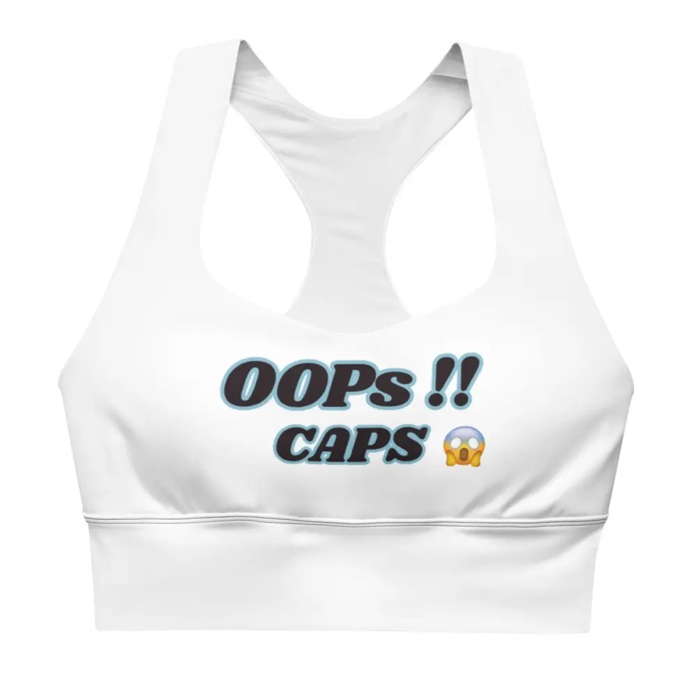 Recycled Longline Sports Bra