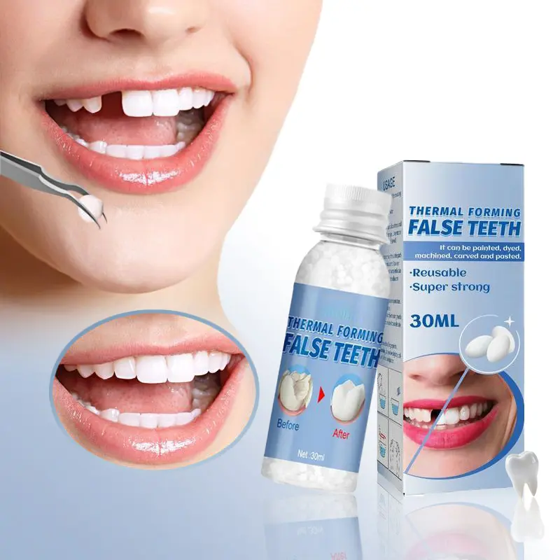 Moldable Dental Gel – Temporary Tooth Filling & Tooth Repair Kit for Cavities, Broken Teeth & Dentures, Shapeable Tooth Cover for Quick Oral Restore