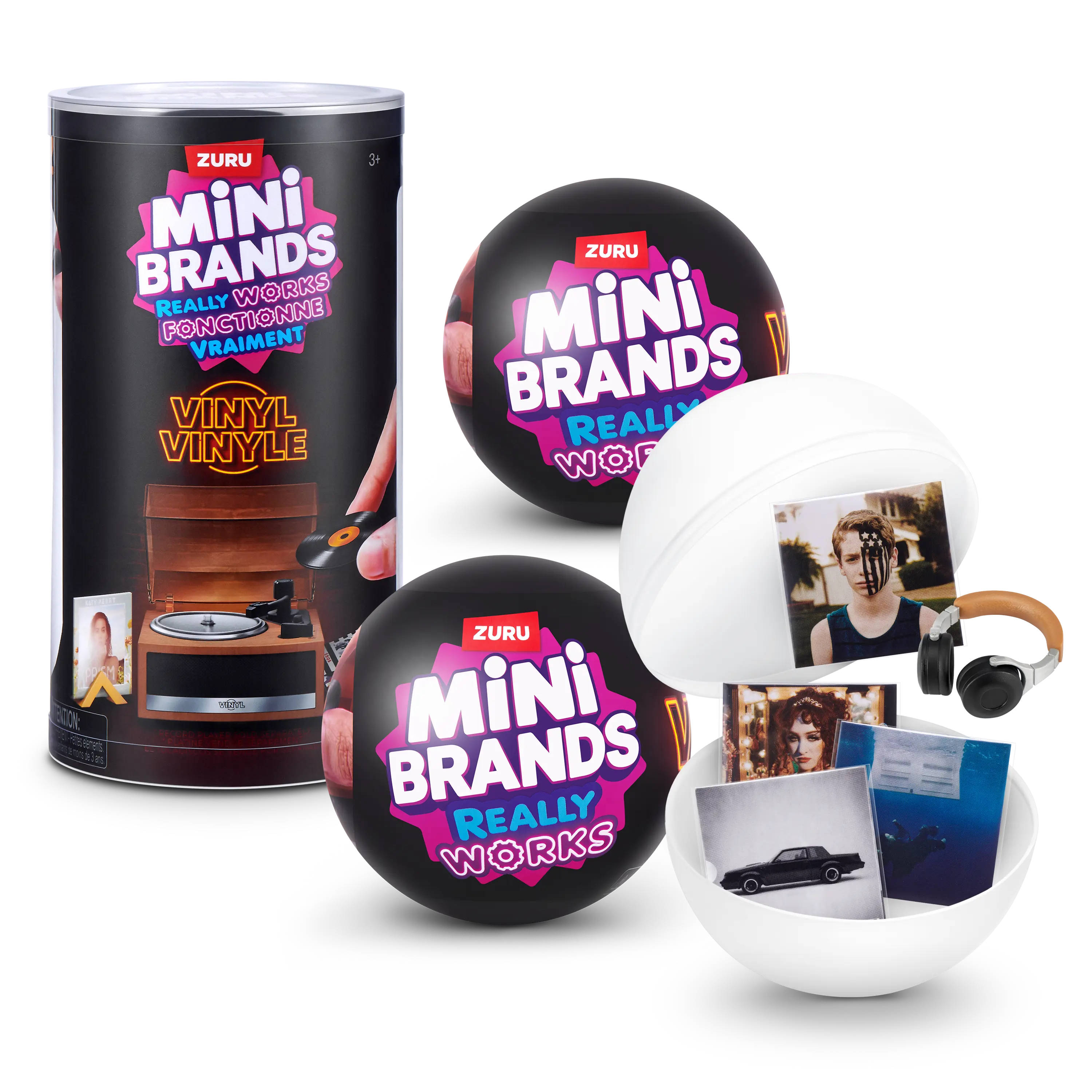 Mini Brands Vinyls - Series 1 - Capsule 2PK by ZURU (18 Years +) Mini Brands Vinyls - Series 1 - Capsule 2PK by ZURU (18 Years +)