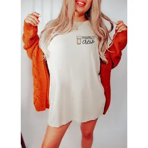 Pharmacy Crew T-shirt Pharmacist Dph Rph Pharm Tech Hospital Gift For Pharmacy School Student Comfy Medicine Tee Residency Preceptor R281Pharm