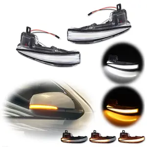 2pcs For 2019 2020 2021 2022 2023 RAV4, 2016 2017 2018 2019 2020 2021 2022 2023 Tacoma Side Mirror Switchback LED Sequential Signal lamps Lights,Replace OEM 8174058010 8173058010