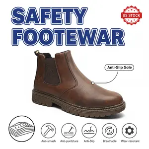 Unisex Hospital Safety Shoes Waterproof Anti-Slip Smash-Proof Puncture-Proof Breathable Durable Outdoor Splash-Proof Chef Work Shoe