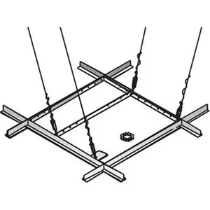 212 MAIN Steel Projector Ceiling Mount Plate, Essential Audio & Video Accessory That Supports Projectors for Suspended Ceiling Installation