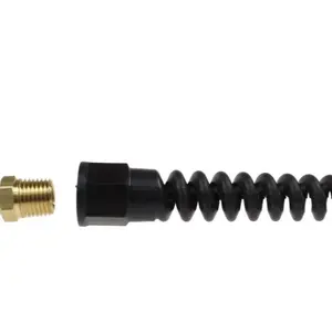 PRM0404SR  coilhose Reusable Strain Relief Rigid, 1/4" ID x 1/4" MPT Reusable Strain Relief Rigid, 1/4" ID x 1/4" MPT