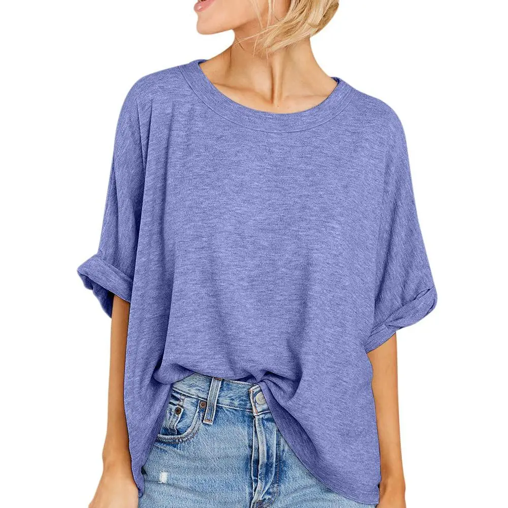 Cicy Bell Women's Oversized Short Sleeve T-Shirt - Summer Casual, Loose Streetwear Tops with Minimalist, Basic, Simple Design Cicy Bell Women's Oversized Short Sleeve T-Shirt - Summer Casual, Loose Streetwear Tops with Minimalist, Basic, Simple Design