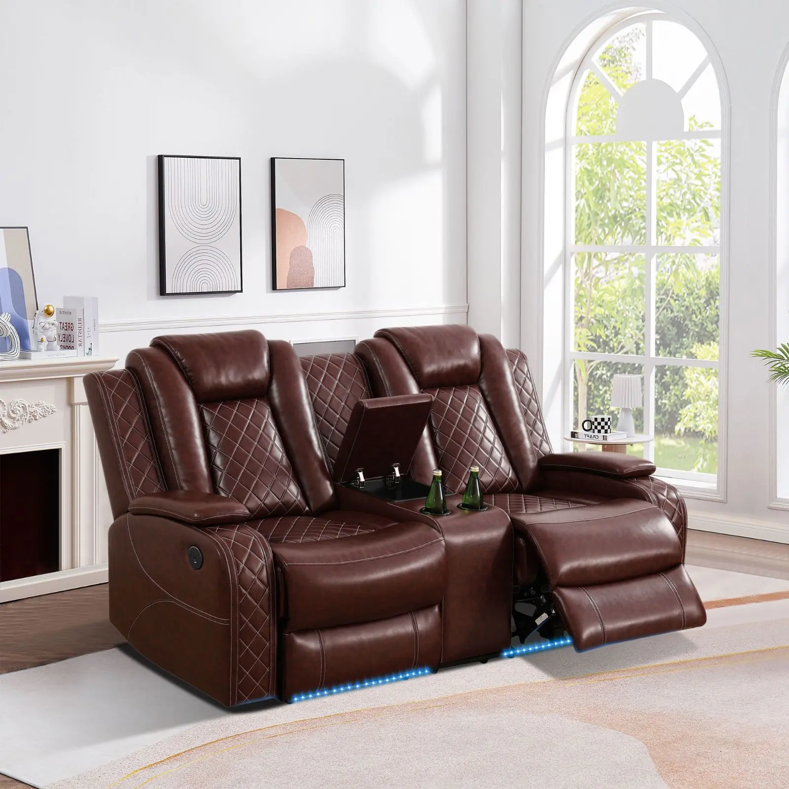Loveseat-Red