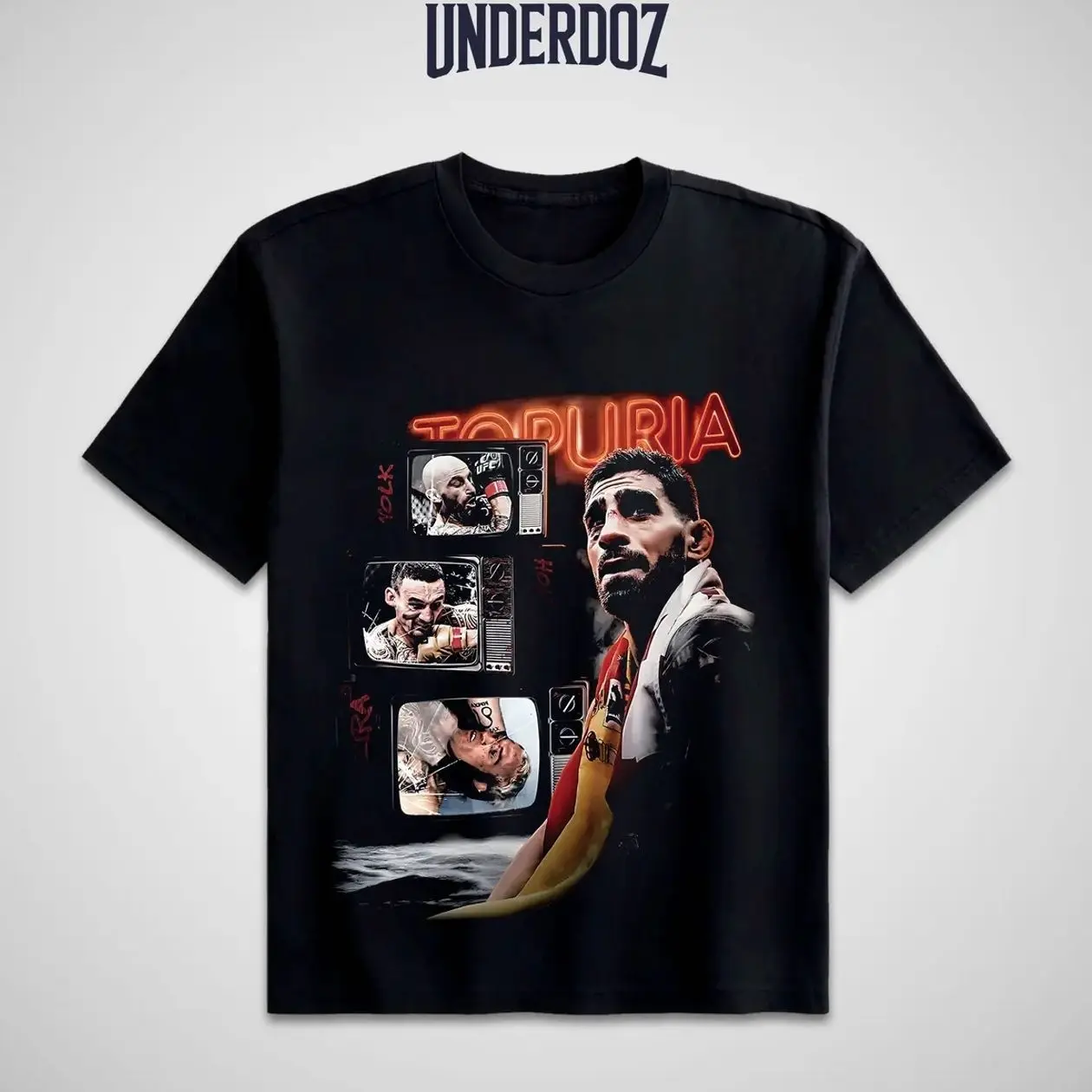 ILIA TOPURIA LEGENDS KILLER TEE, Unisex 100% Cotton Short-Sleeve Top, Soft Casual Streetwear for MMA Fans, Tshirt, Menswear 3OF