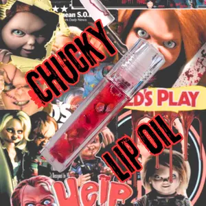 Horror Chucky lip Oil