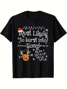 Humorous Christmas TShirt Featuring Festive Phrase with Candy Canes and Snowflakes Perfect for Holiday Celebrations