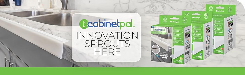 Cabinet Protector Cover for Kitchen, Bathroom Countertops - Protects Kitchen Cabinets from Water Damage, Edge Guard to Prevent Wear on Cabinets