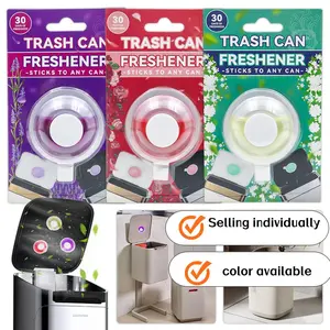 Eliminate Trash Odor! Rose Jasmine Lavender Scented Air Freshener, Multi-Scene Use, Fits All Garbage Cans, Fragrance Deodorizer