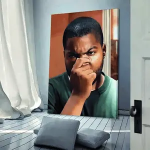 Funny Bathroom Wall Art Friday Movie Poster 90s Comedy Ice Craig's Dad Toilet Scene Prints Wall Decor Poster For Bedroom Essential Posters (No Frame)