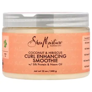 SheaMoisture Curl Enhancing Smoothie, Coconut & Hibiscus, 12 oz (340 g)