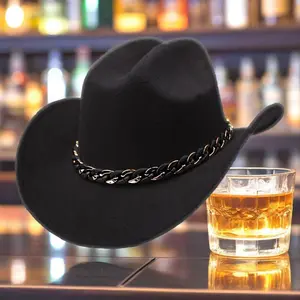 Vintage Style Fedora Hat for Men Women with Leather Band Wide Brim Panama Hat for Beach Travel Outdoor Party