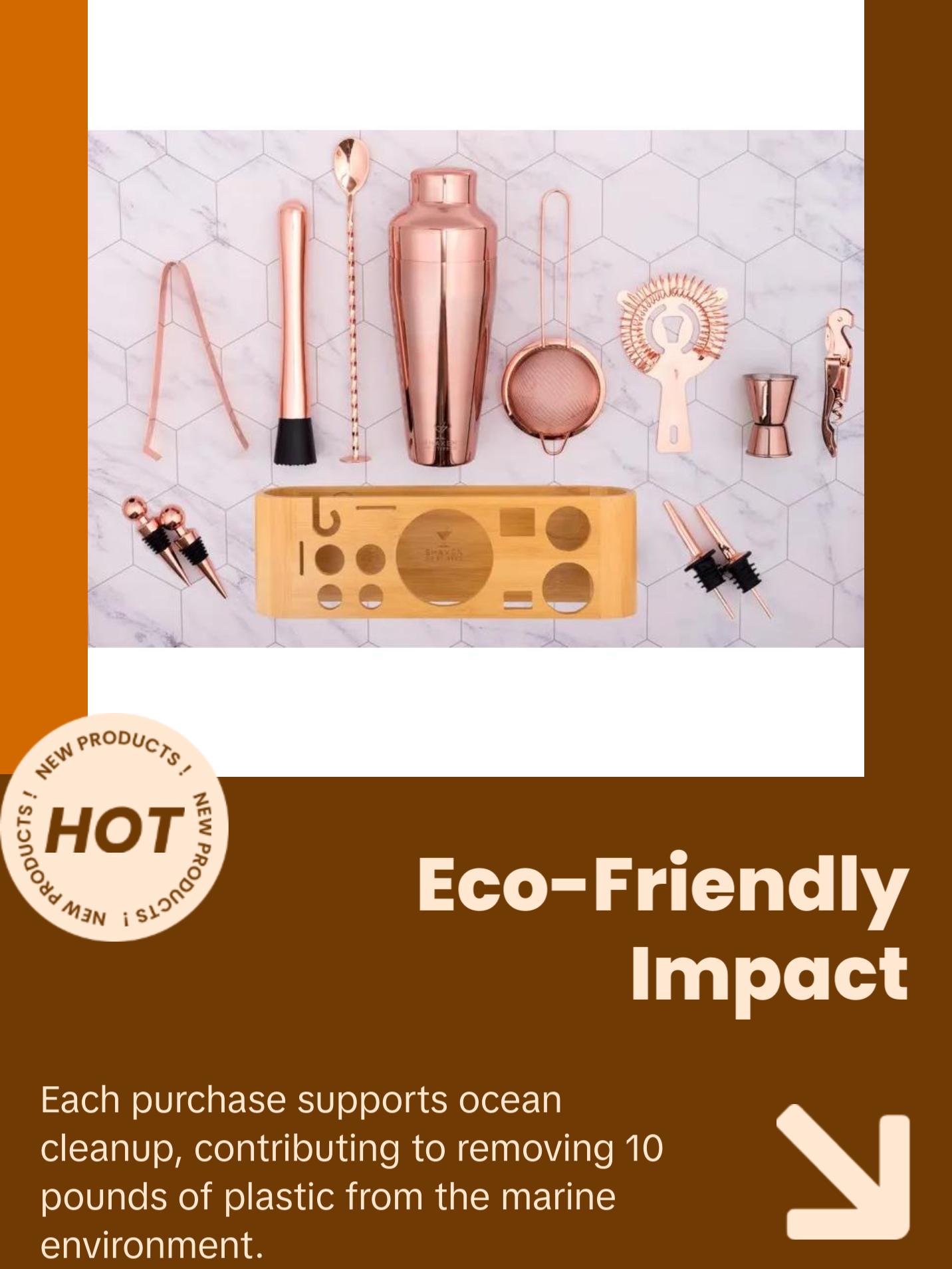 Custom Engraved Cocktail Shaker Set,Personalized Barware for Him,Her, Dad,Mom,Groomsman,Bridal,Bachelor Party & Wedding Gift,Christmas Gift