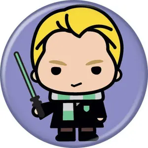 Harry Potter Draco Malfoy Pin Button