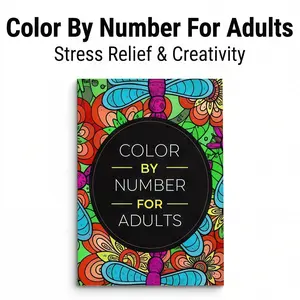 Color By Number For Adults: 75 Beautiful Pictures Designed For Fun, Adult Relaxation & Stress Relief Coloring For Hours On End (includes Flowers, Animals, Mandala, Nature, Landscapes & Much More).summervibes