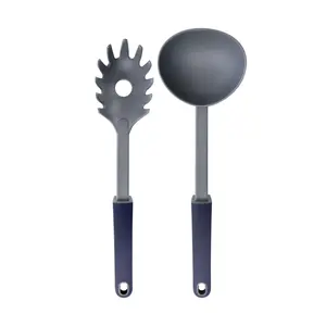 Oster Bluemarine 2 Piece Ladle and Pasta ServerUtensil Set in