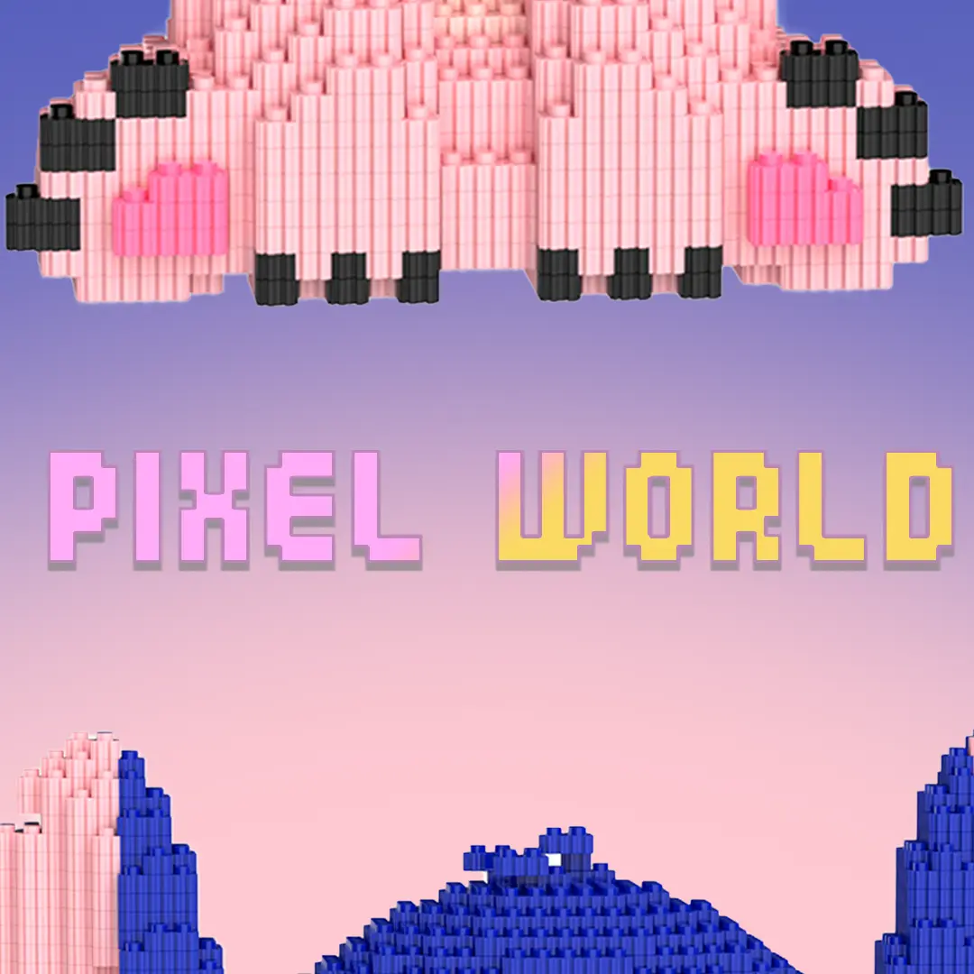 Pink And Blue Alien pairs(1000opcs)