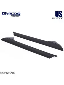Fit For 2011-19 Ford Explorer Windshield Outer Pillar Molding Trim Strips 1Pair
