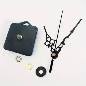 Silent Quartz Clock Movement DIY Kit, Wall Clock Mechanism Parts, Repair Replacement Set, Suitable for Home Office School Clocks