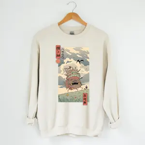 Howl's Moving Castle Shirt, Howl and Sophie Shirt, Howl Shirt, Calcifer Shirt, Studio Ghibli, Hayao Miyazaki
