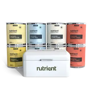 Nutrient Survival Freeze Dried Food Kitchen Basics + Bread Tin Kit