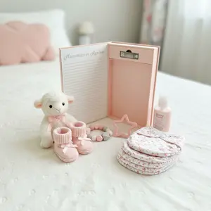 Baby's First Year Memory Book with USB Drive | Keepsake Album