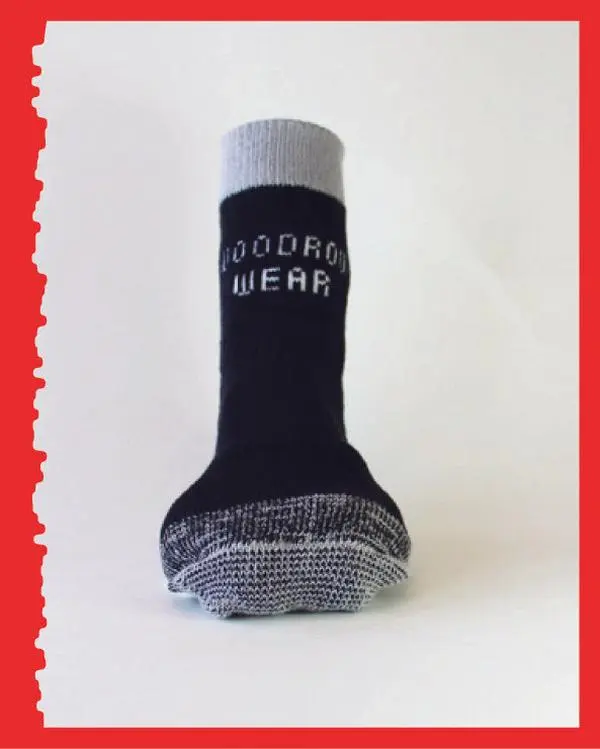 Power Paws Reinforced Foot dog sock - Black/Grey