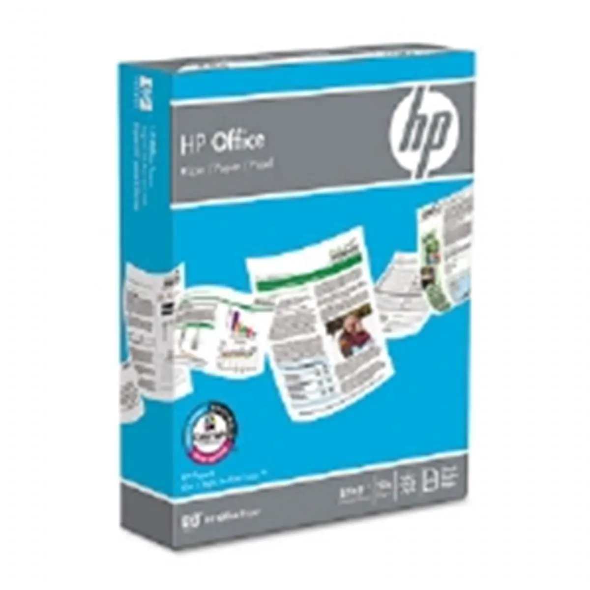 HP Consumer Office Paper (11210-1) - 92 Brightness, 20 lbs, 8.5x11 White, Acid-Free, Archival Quality, ColorLok, Bolder Blacks - 5000 Sheets/Carton - Compatible with Laser Printers, Fax Machines for Drafts, Memos