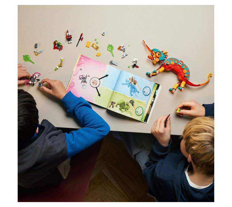 LEGO DREAMZzz Mateo's Fire Chameleon Imagination Toy 71492