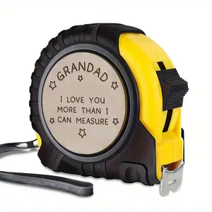 Heartfelt Father's Day Gift, 1pc Grandpa Loves You More Than Measured Tape Measure, Ideal for Home Improvements & Grandfather Presents, Measuring Tape, Measurement Tape