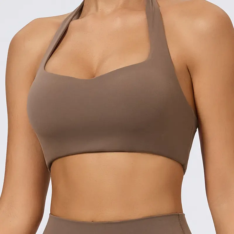 Women's Backless Sports Bra with Padding, Adjustable Straps, High Stretch, Ideal for Yoga & Outdoor Activities, All Seasons Wear, Padded Sport Bra, Workout Bra, Padded Sports Bras
