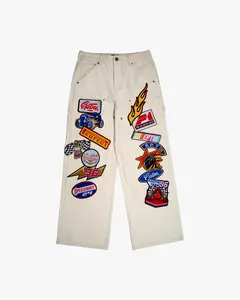 EPTM Turbo Carpenter Pants - Cream