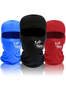 6pcs/3pcs Unisex Cross and Letter Printing Balaclava Mask Ski Mask for Men Women Suitable for Outdoor Sports Daily Wear Gift Hat