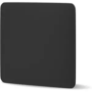 Glass Gaming  Pad, Large  Pad for Keyboard & , Tempered Glass, Smooth Control, Anti-Slip Base, Water-Resistant, for Gamer, Office & , XL 19.3 x 16.5 in, Black